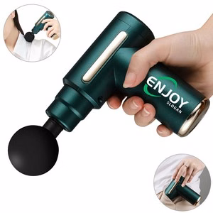 Muscle Massager Tool With 6 Vibration Speeds And 4 Interchangeable Heads