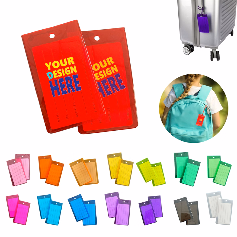 PVC Boarding Luggage Tag
