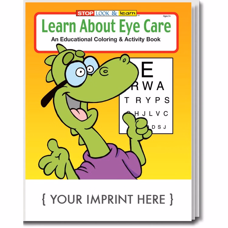 COLORING BOOK - Learn About Eye Care Coloring & Activity Book
