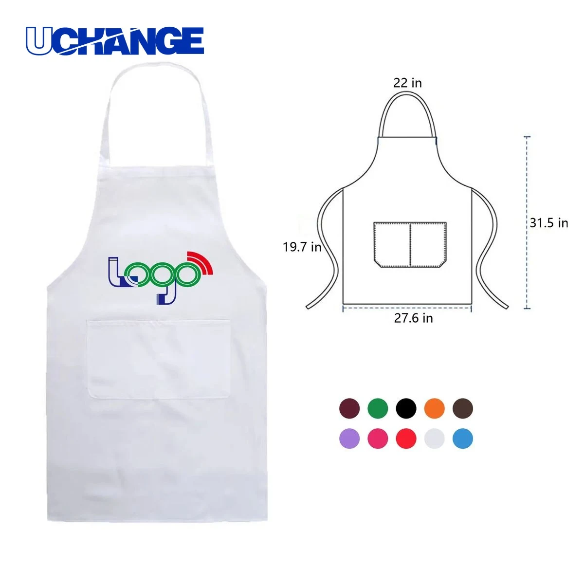Unisex Kitchen Bib Apron 1