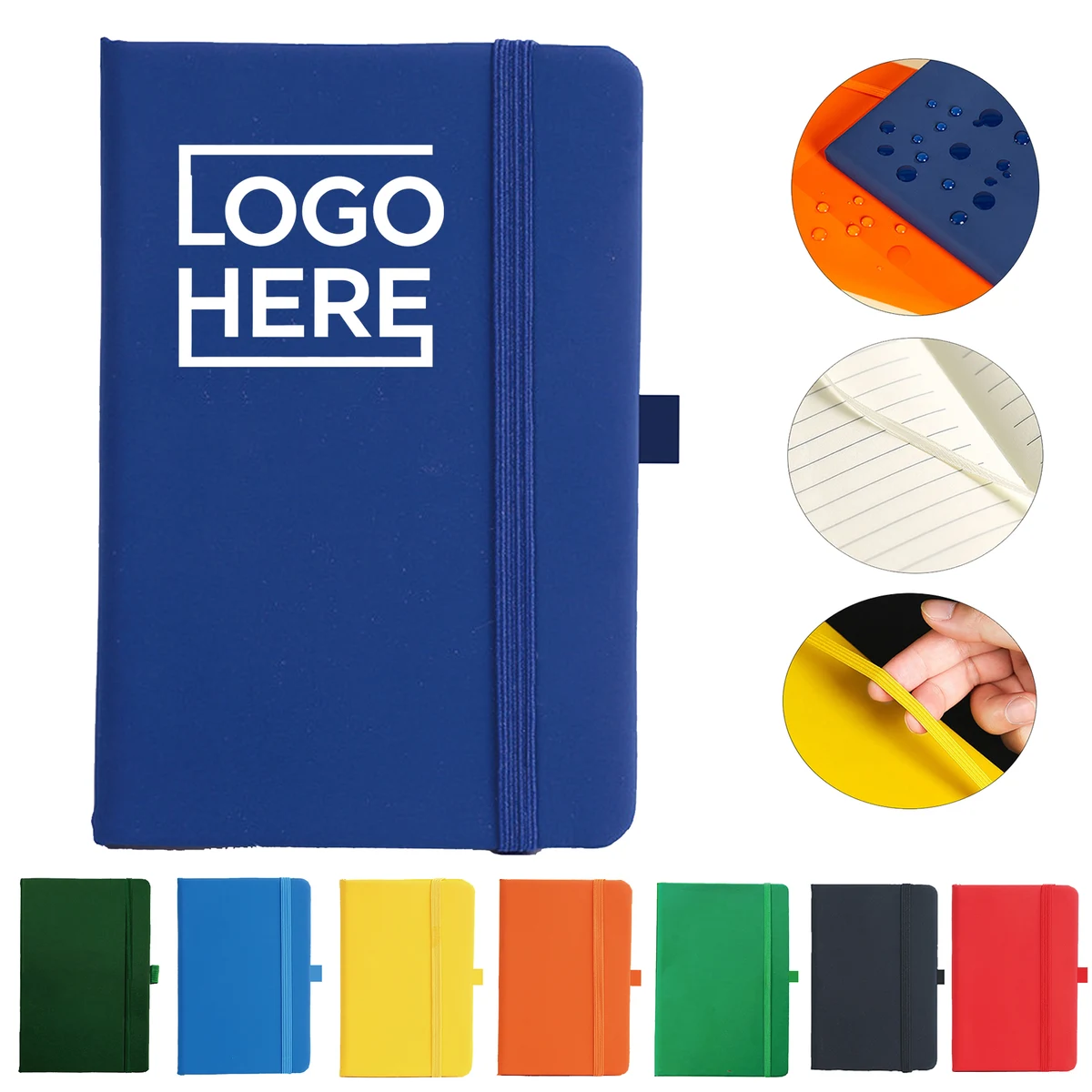 A5 Portable Hardcover Pocket Notebooks 1