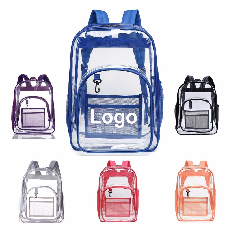 Clear PVC Waterproof Backpack