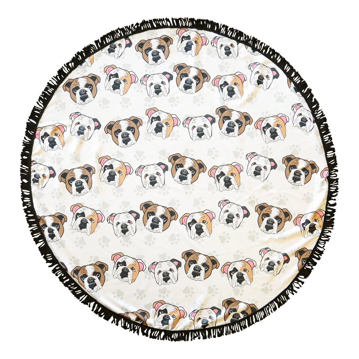 Round Towel With Fringe 1