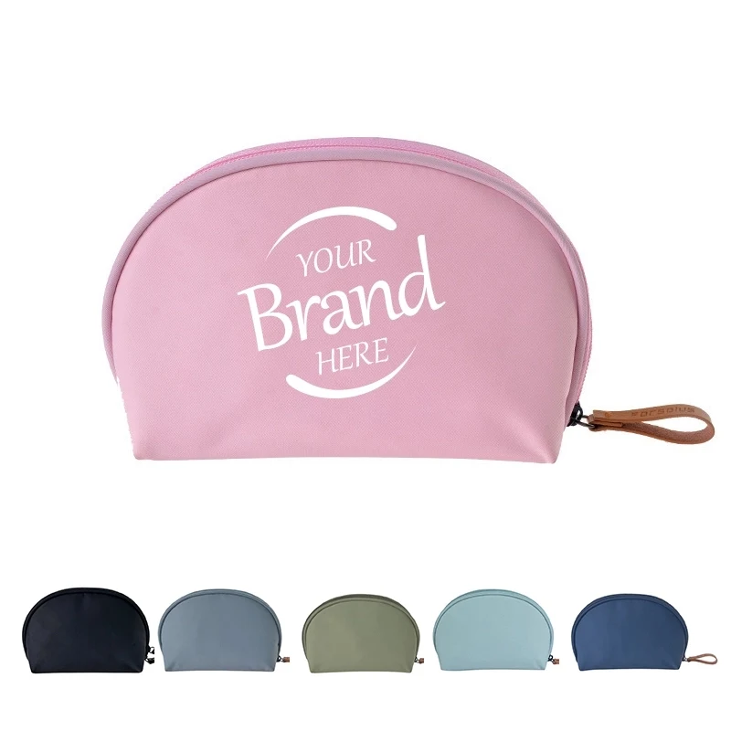 Portable Semi-Round Makeup Bag 1