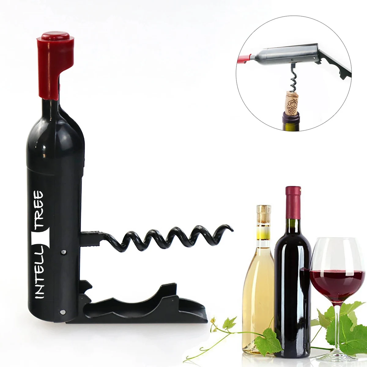 Compact Magnetic Wine Bottle Opener 1