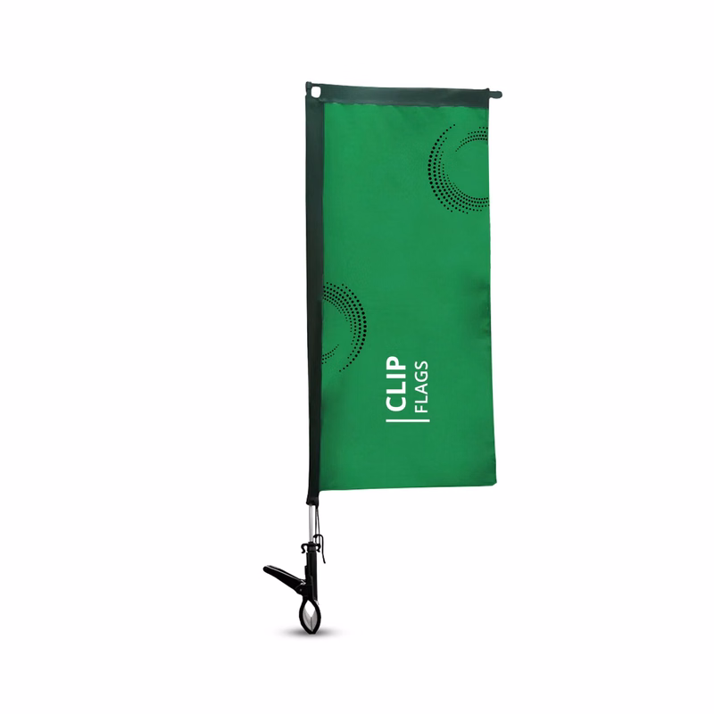 Clip Flags - Rectangle Double side  (9.06" x 20.47")