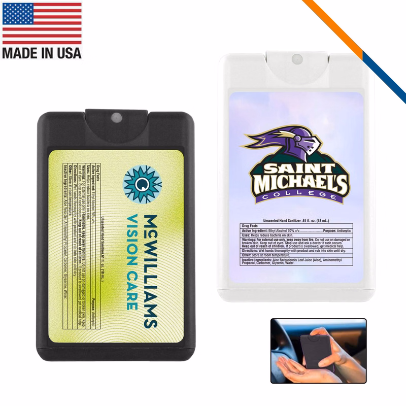 Bex Credit Card Style Hand Sanitizer Spray - 18 ML.