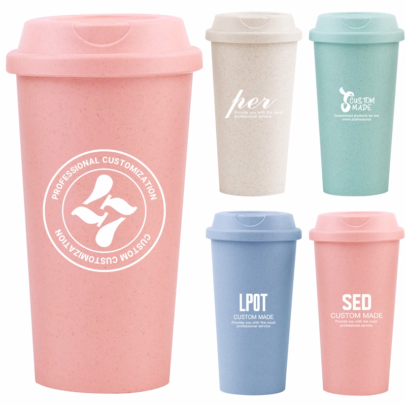 16oz Wheat Straw Coffee Cup