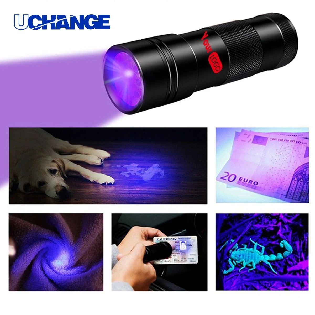 12 LED UV Flashlight Tool 1