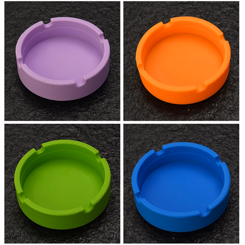Silicone Round Ashtray