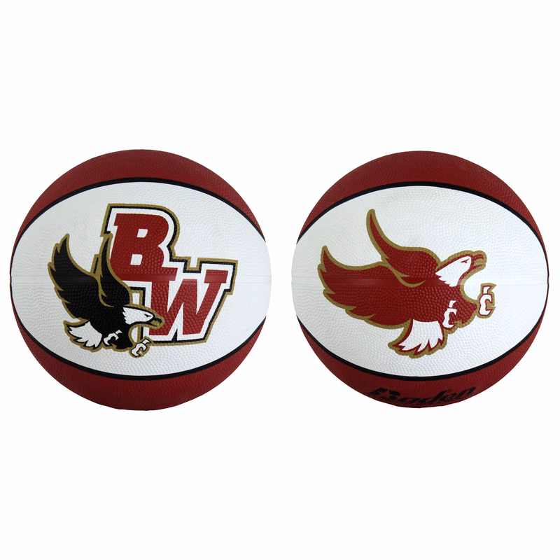 Basketball - Overseas Custom Rubber Official Size (9 1/2")