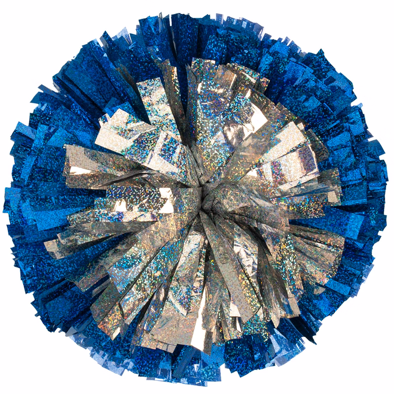 Custom Holographic Show Pom - Target Style