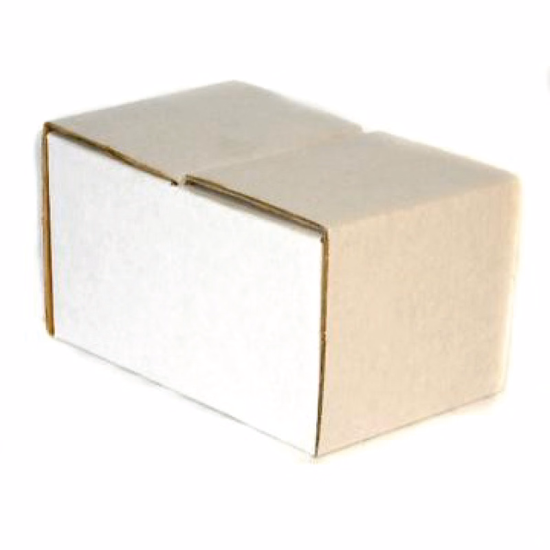 2 Piece White Gift Box (7.625" x 4.25" x 3.75") - Non-Inserted