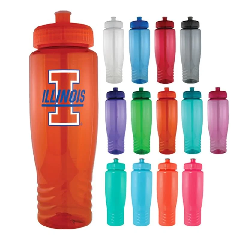 Sports Bottle - 28 Oz Plastic Fitness Water Bike Bottle 1