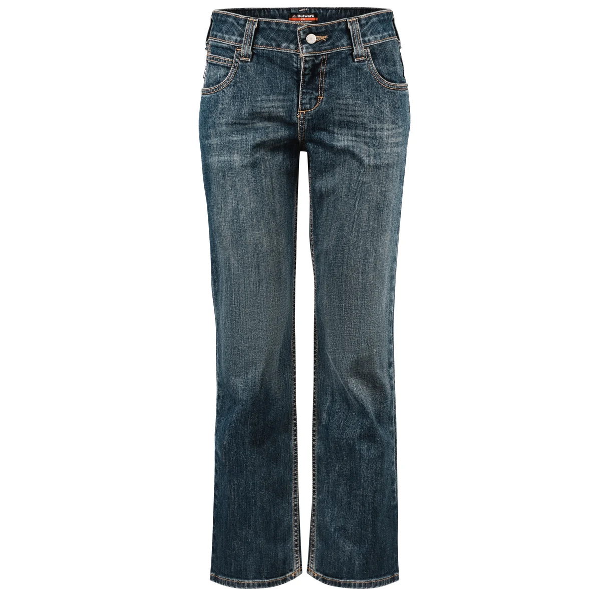 Bulwark® Women's Straight Fit Jean with Stretch 1