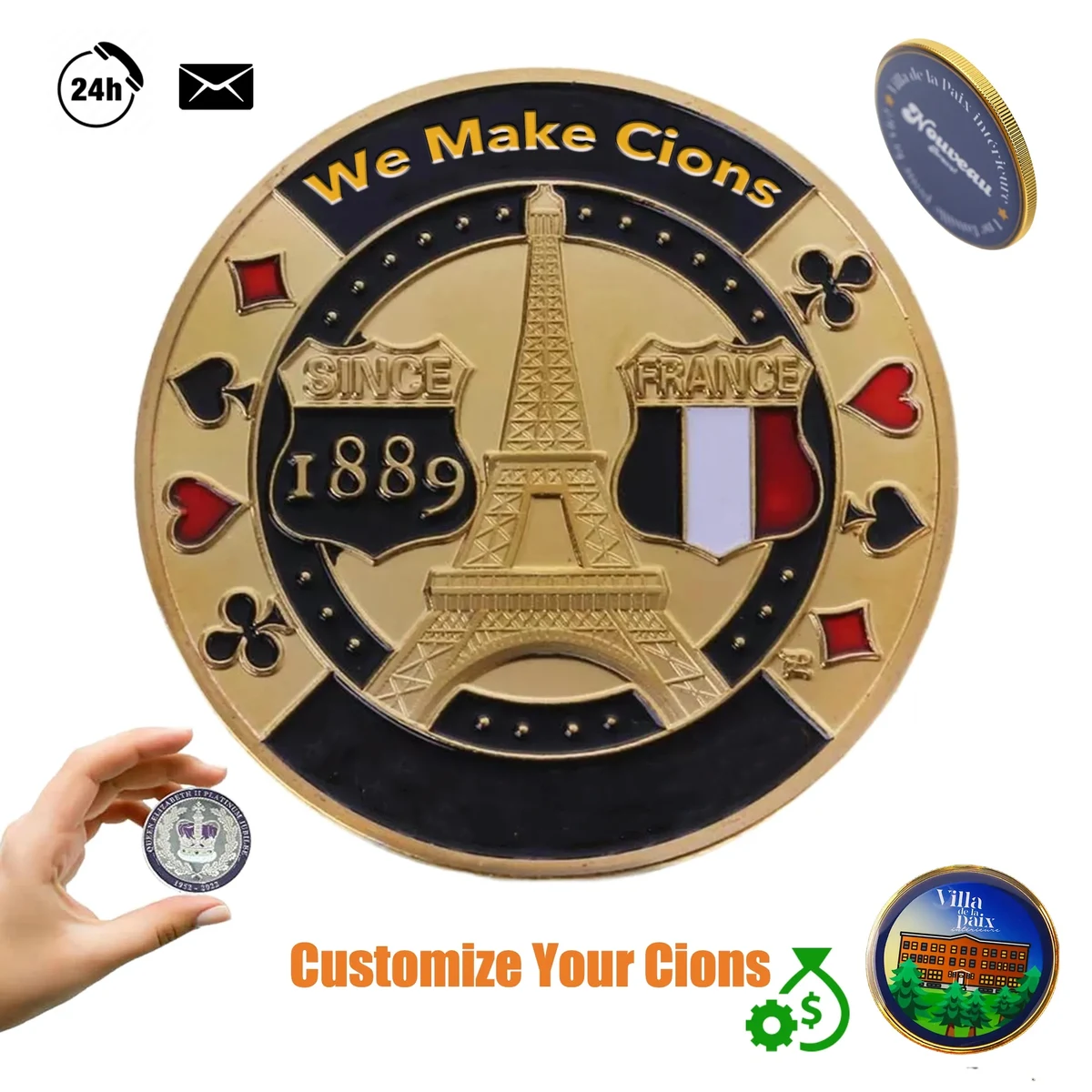 MOQ50 Anniversary Commemorative Coin 1