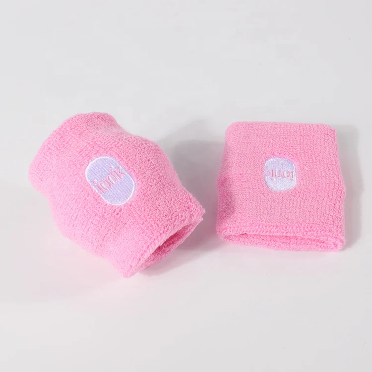 Breast Cancer Awareness Sweat Wristbands 1