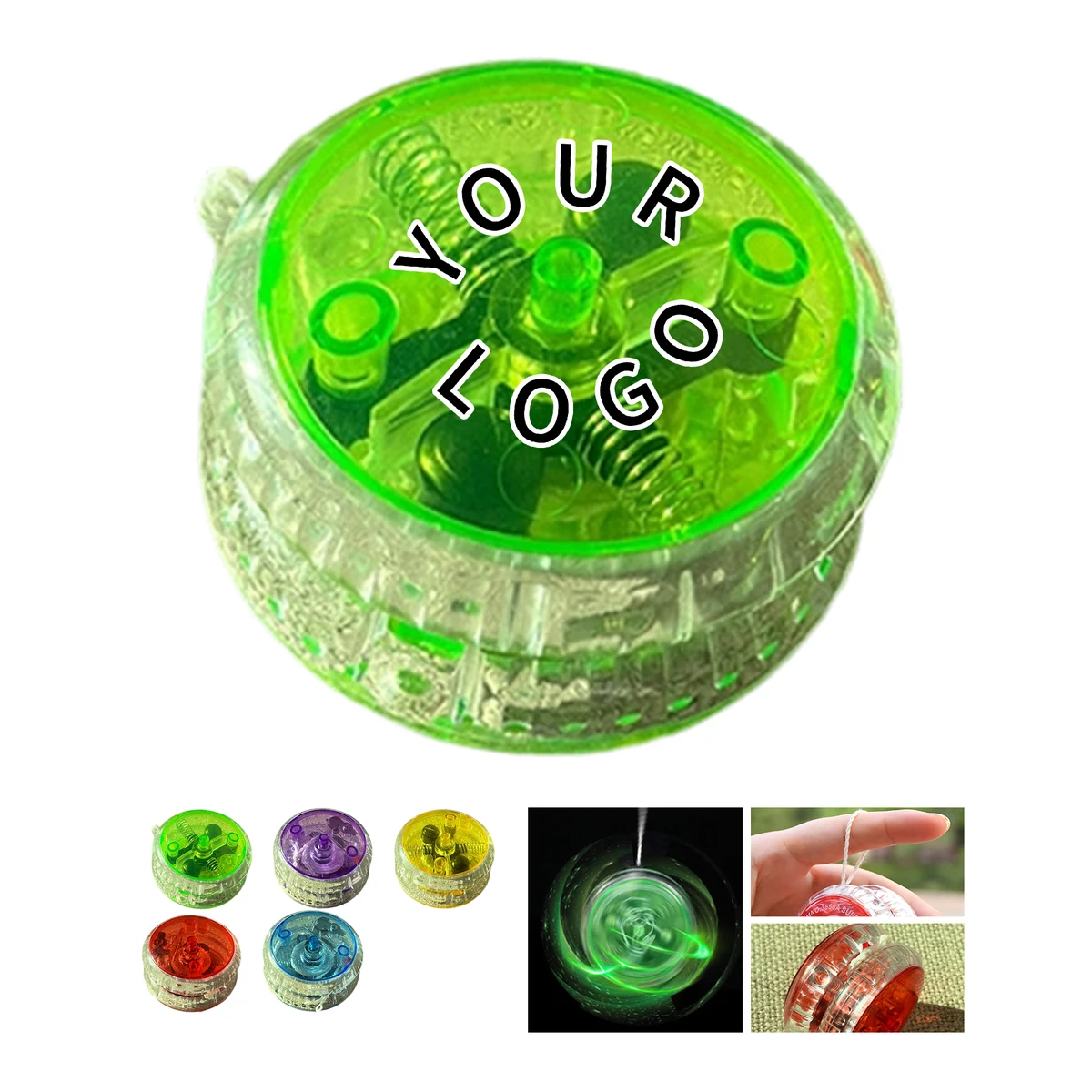 LED Light Up Responsive Yo Yo Ball For Entertainment Play 1