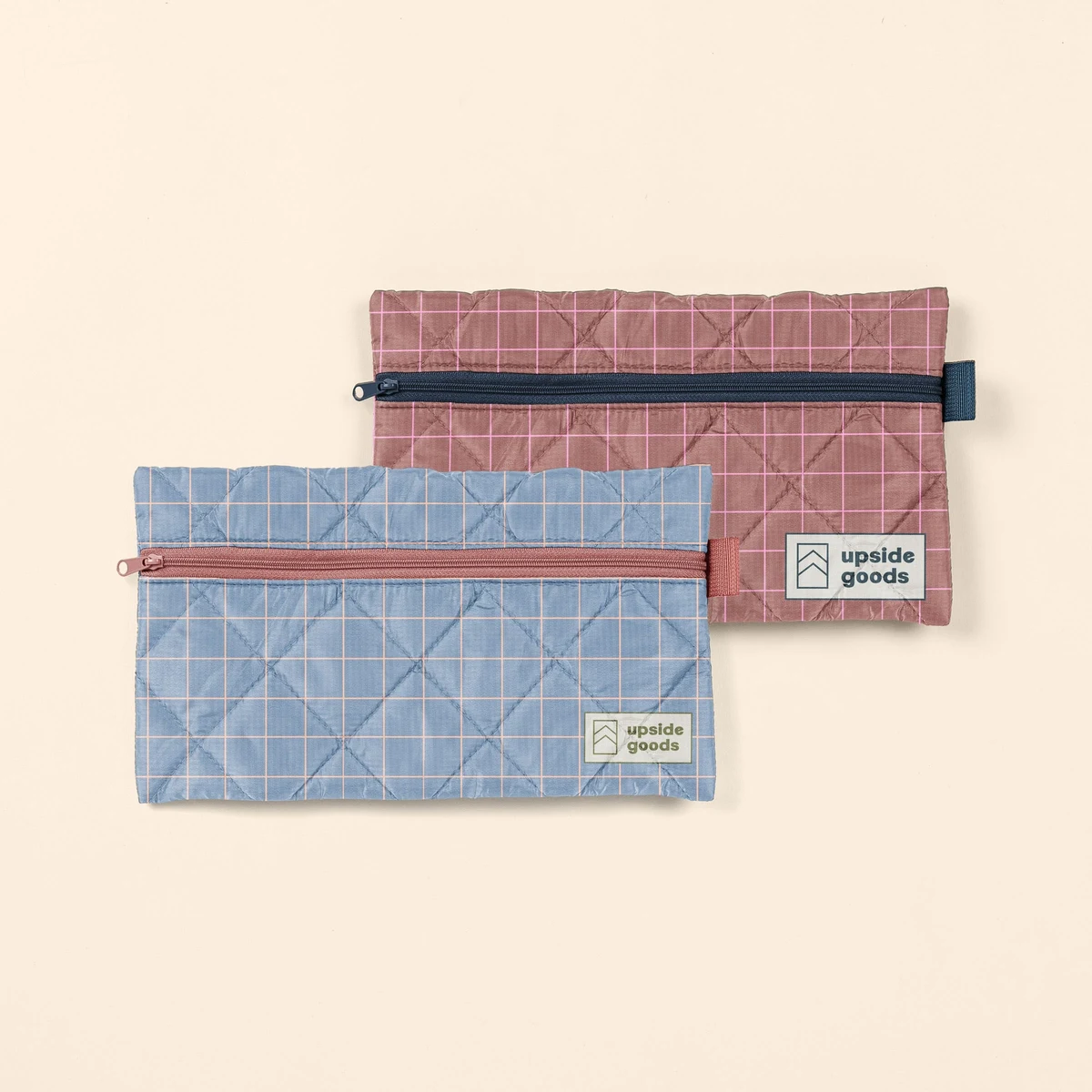 ZIP FRONT POUCHES - PUFF PUFF - LARGE 1