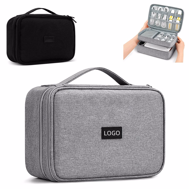 Double layer electronic travel bag