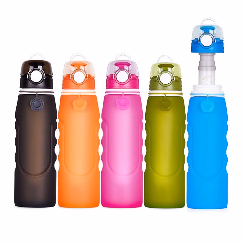 25 oz Sport Water Filter Bottle with Straw