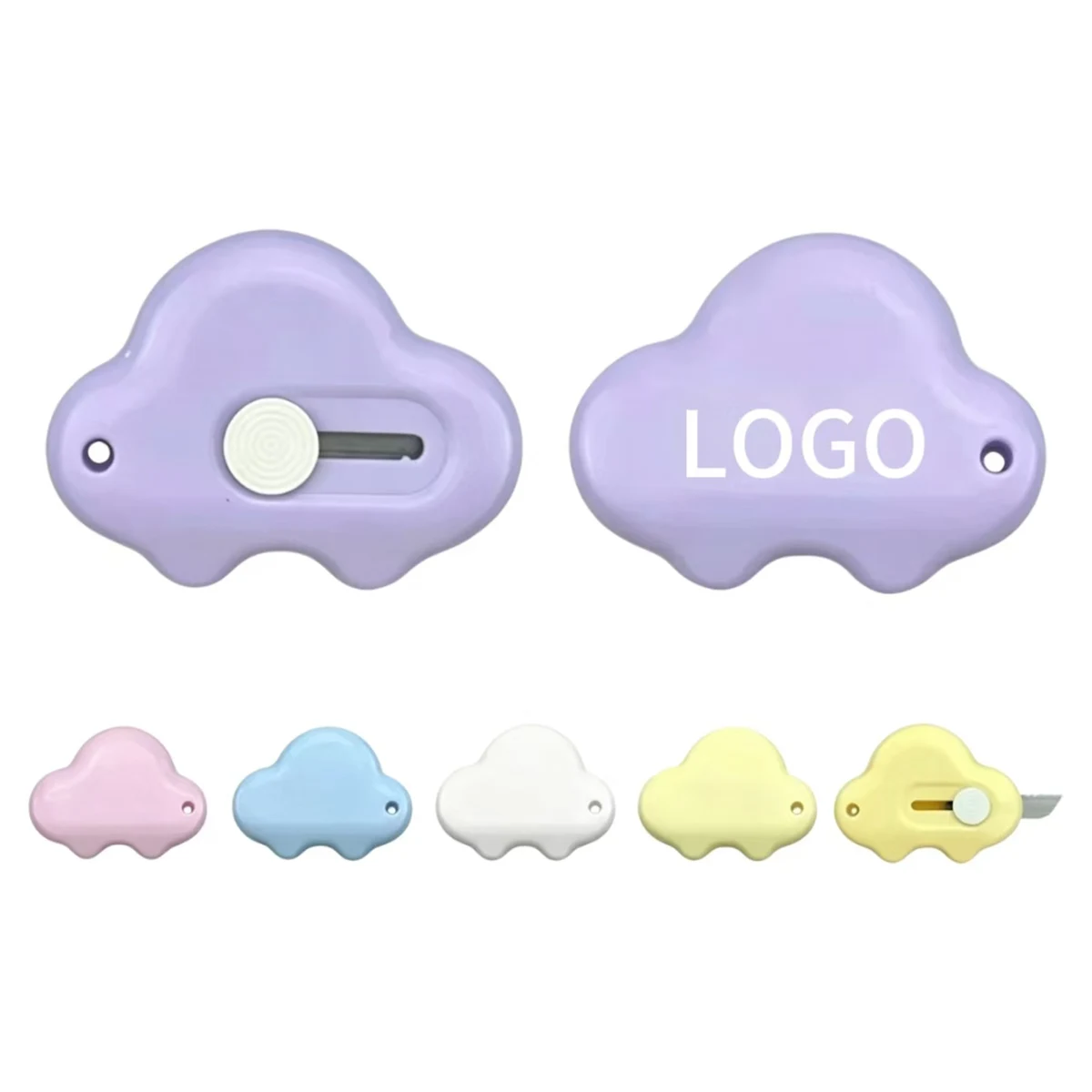 Custom Logo Cloud Mini Utility Knife 1