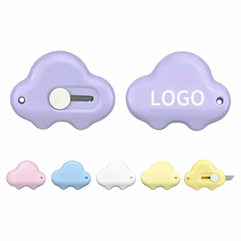 Custom Logo Cloud Mini Utility Knife