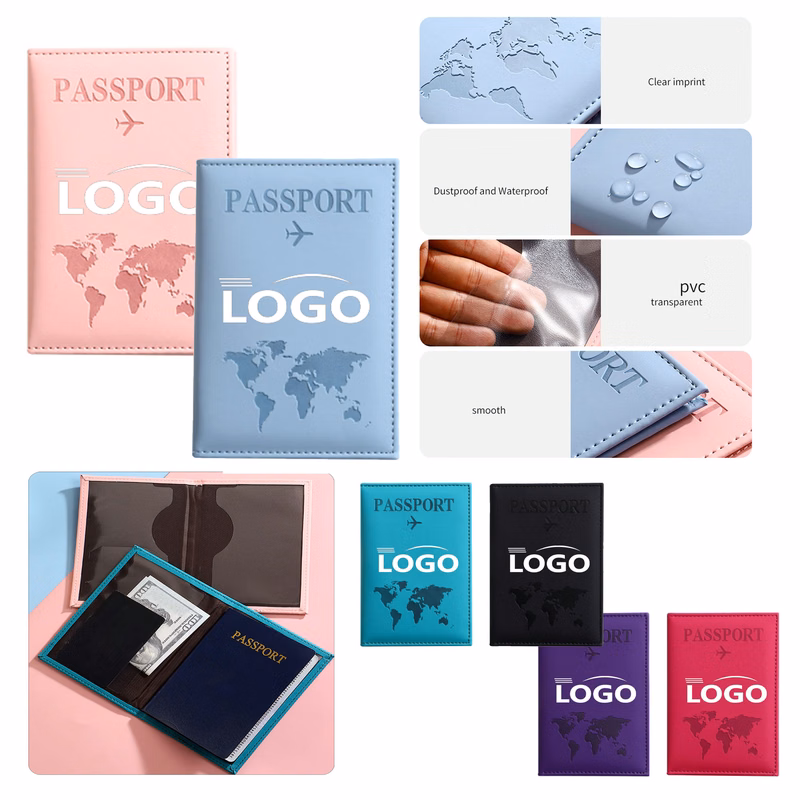 MOQ100 PU Passport Cover