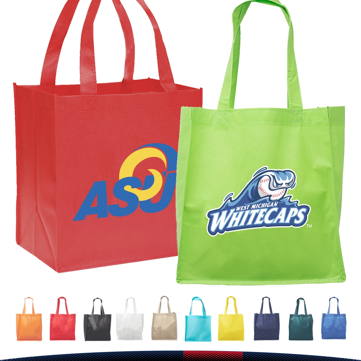 Bastle Grocery Tote Bags 1