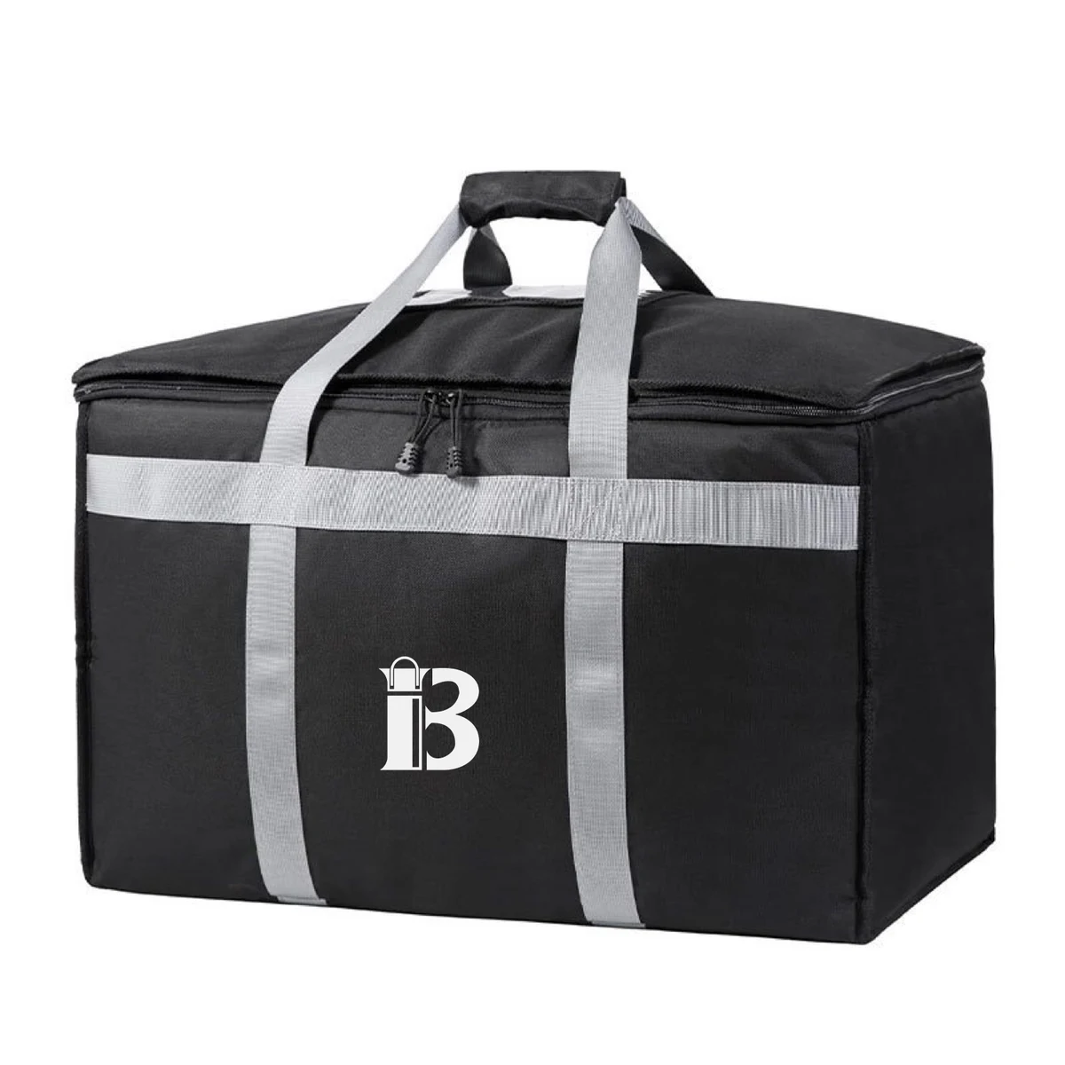 77L Foldable Oxford Insulated Food Delivery Bag 1
