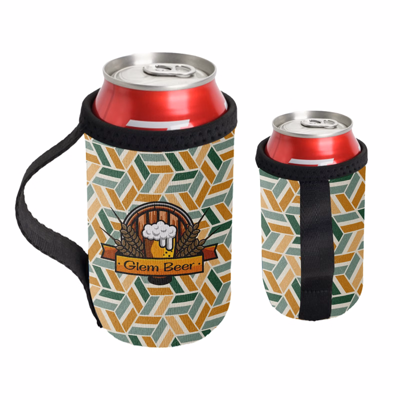 Sublimation 12 Oz Can Kooler with Handle - 3mm Neoprene