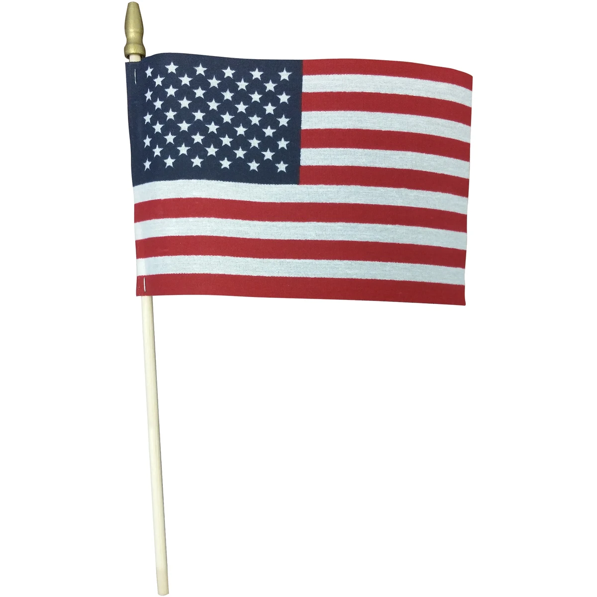 4 in. x 6 in. USA Stick Flags 1