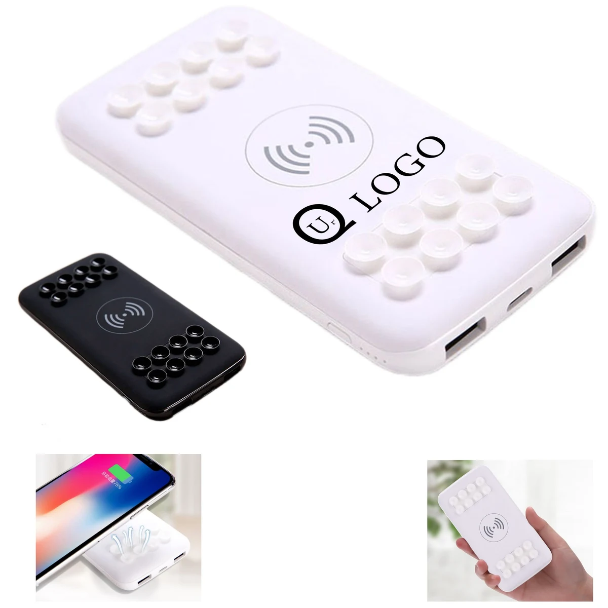 Wireless Power Bank W/ Suction Cup 1