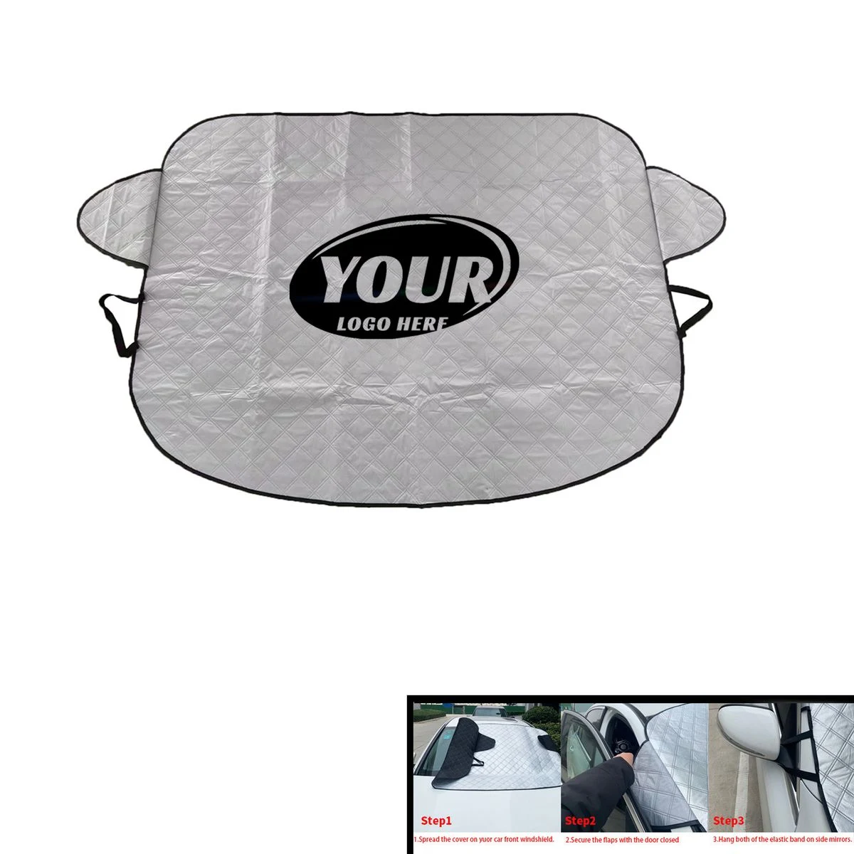Car Windshield Snow Foldable Sunshade 1