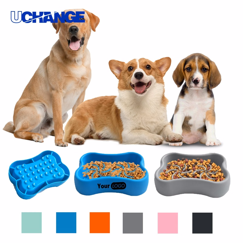 Slow Eating Dog Bowl for Healthy Pet Feeding