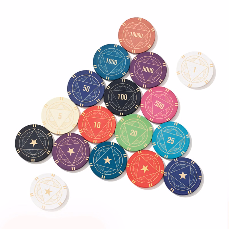 Ceramic Round Poker Chips