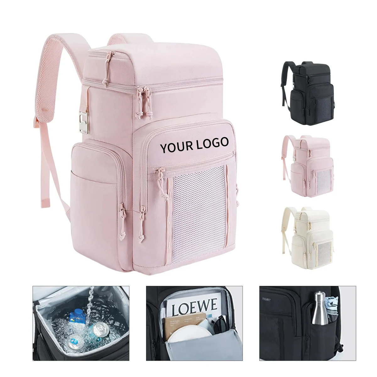 30L Leak-Proof Cooler Bag for Outdoor Events and Travel 1