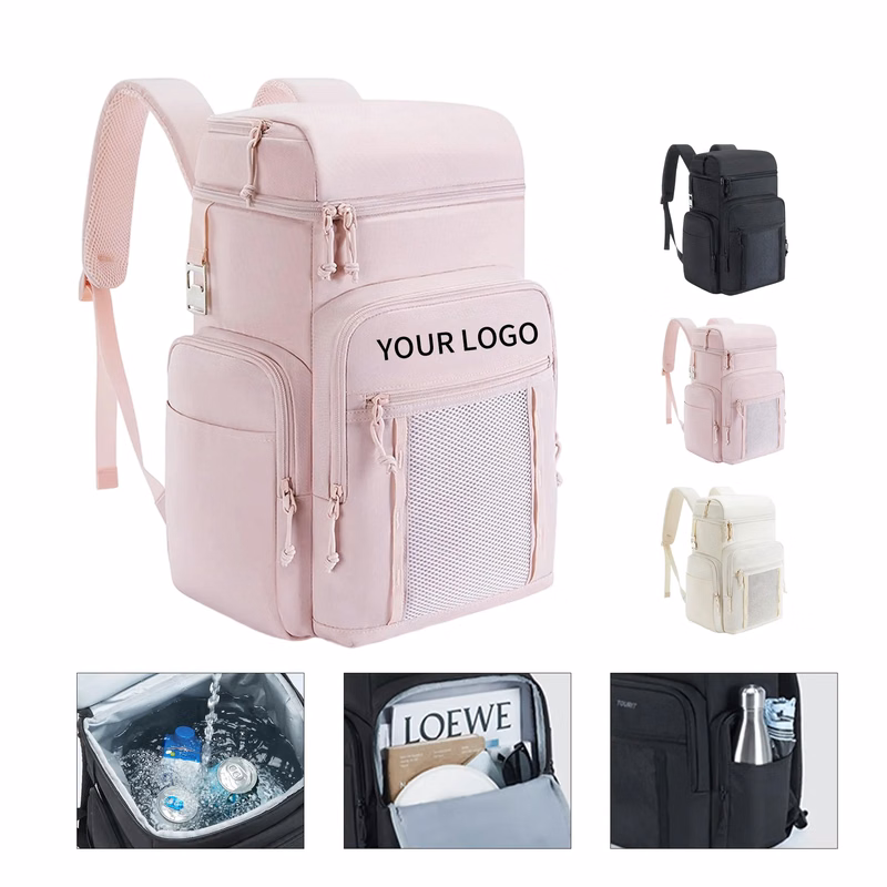 30L Leak-Proof Cooler Bag for Outdoor Events and Travel