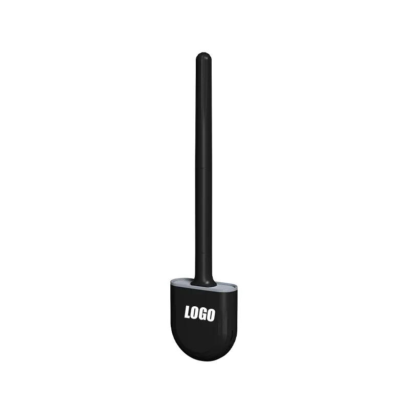 Silicone Toilet Brush Set for Bathroom 1