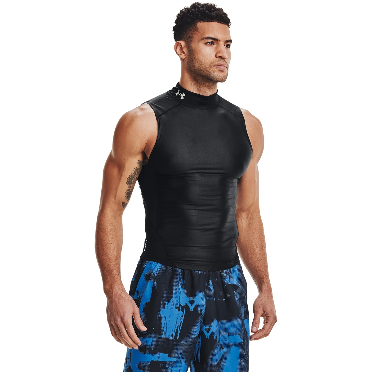 Men's UA Iso-Chill Compression Mock Sleeveless 1