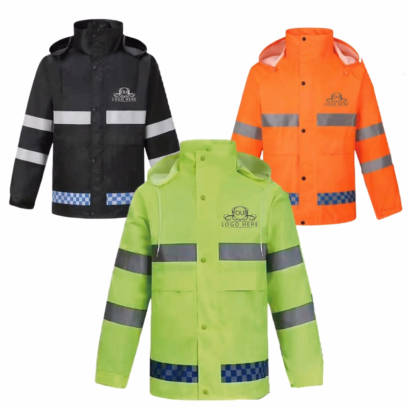 Safety Reflective Fluorescent Jacket