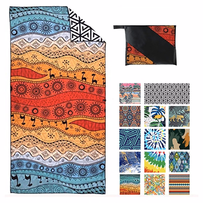 Beach Towel Beach Blanket Quick Dry Super Lightweight Towels