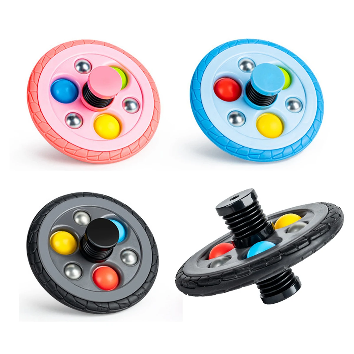 Bounce Pop Bubble Fidget Spinner Toys 1