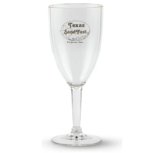 10 oz. Acrylic White Wine Glass 1