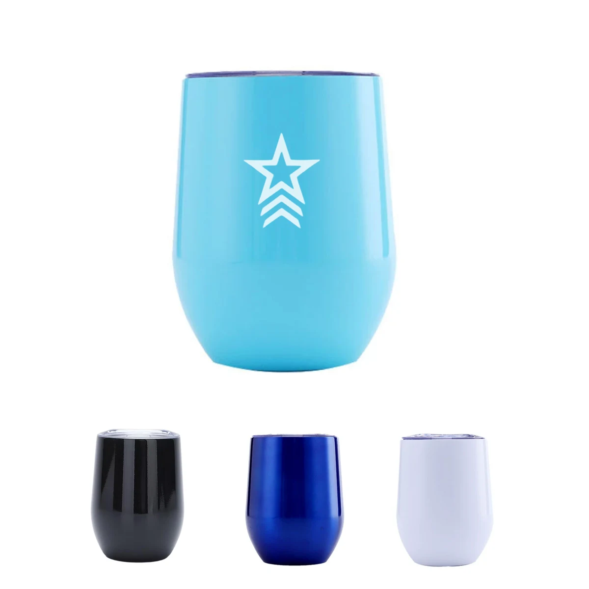 12oz Stainless Steel Wine Tumbler 1