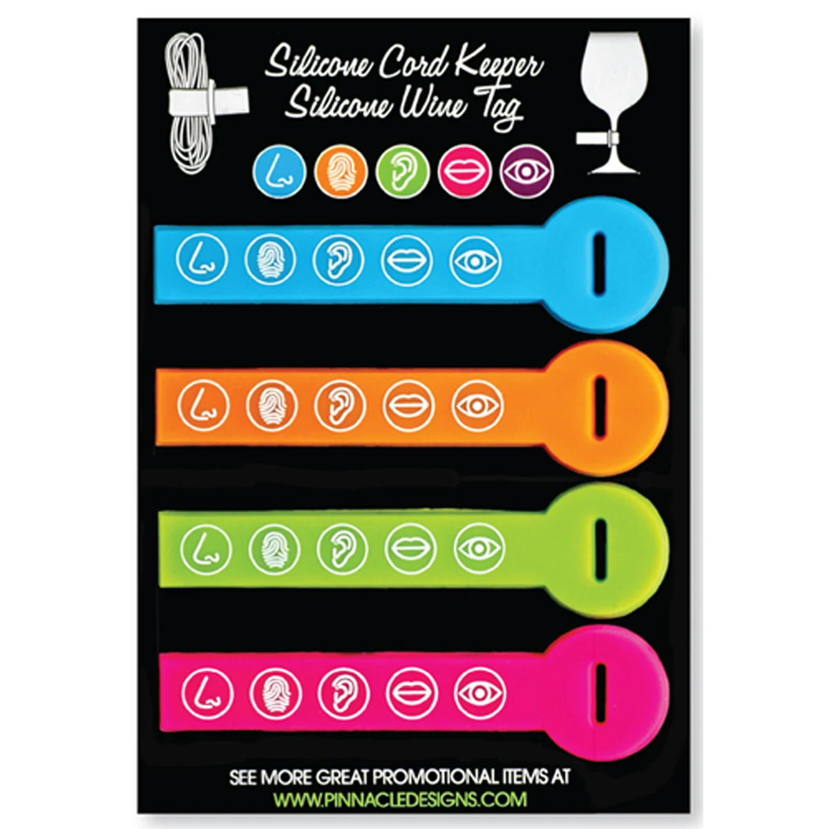 Silicone Wine Glass Tag 1