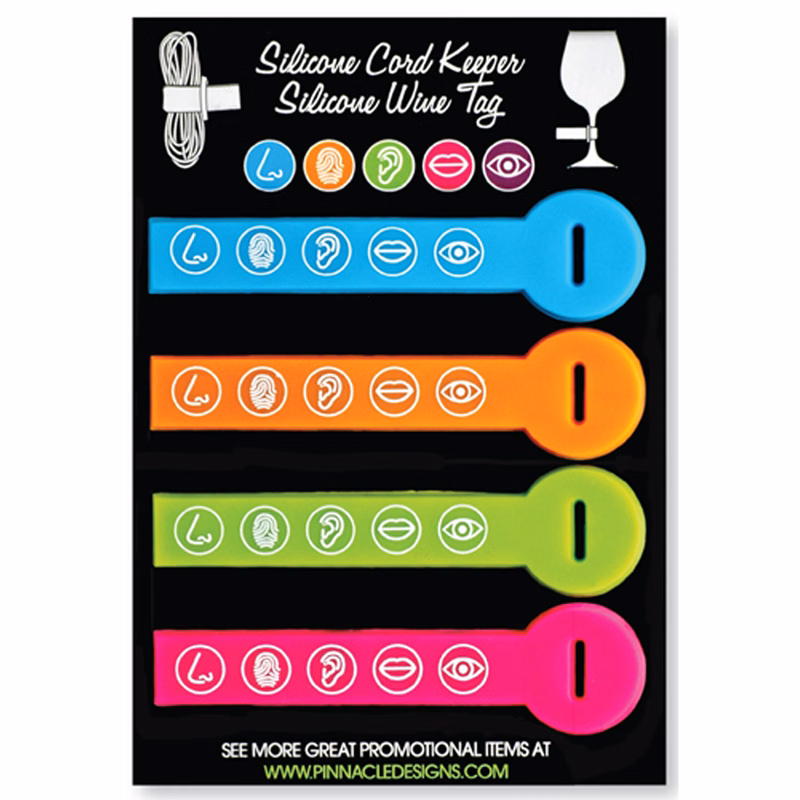Silicone Wine Glass Tag