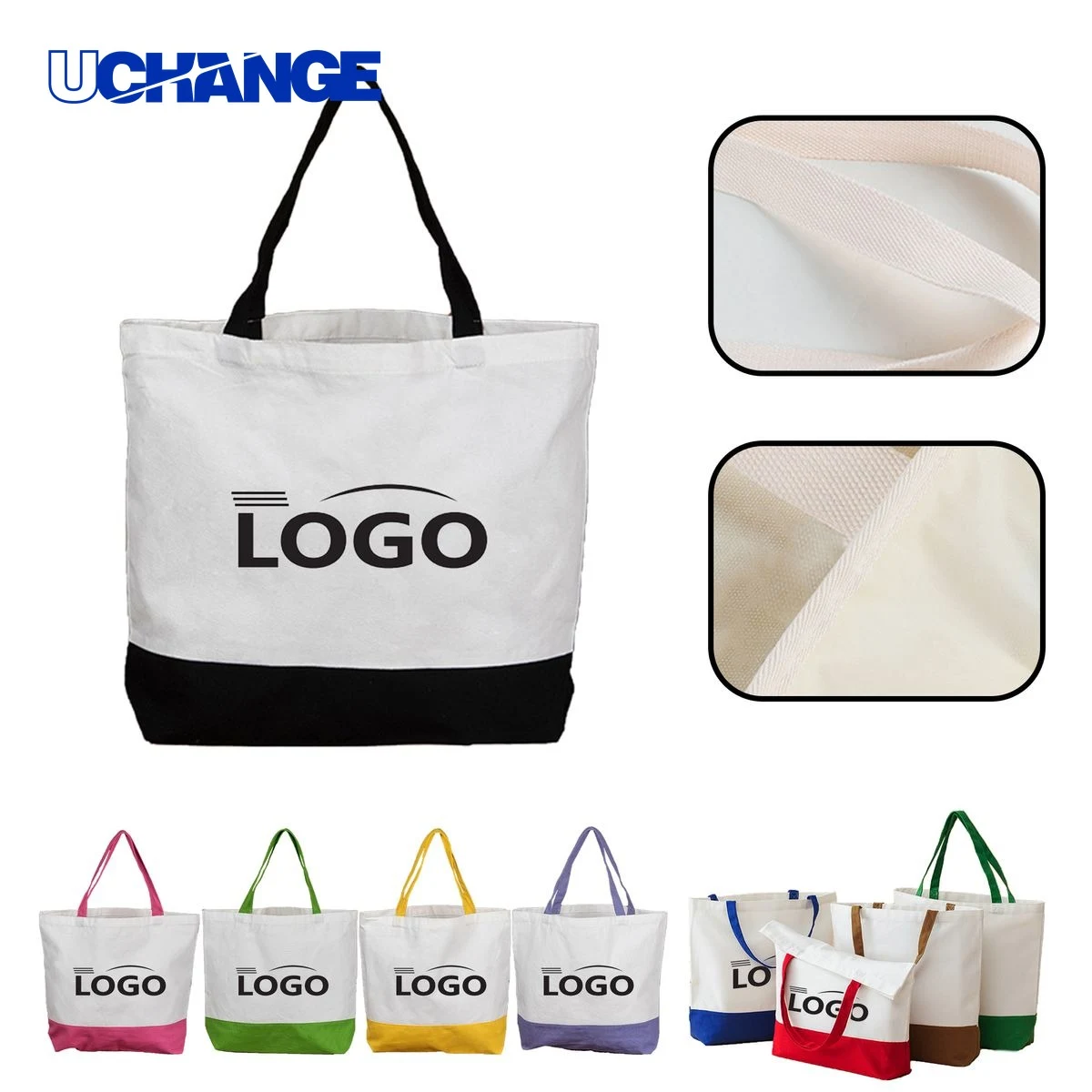Promotional Tote Bag Organizer, custom tote bag with logo imprint 1