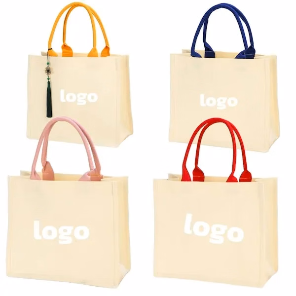 Three-Dimensional Canvas Tote Bag