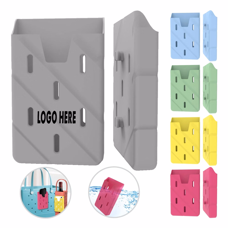 Silicone Cell Phone Holder for Beach Hole Bag